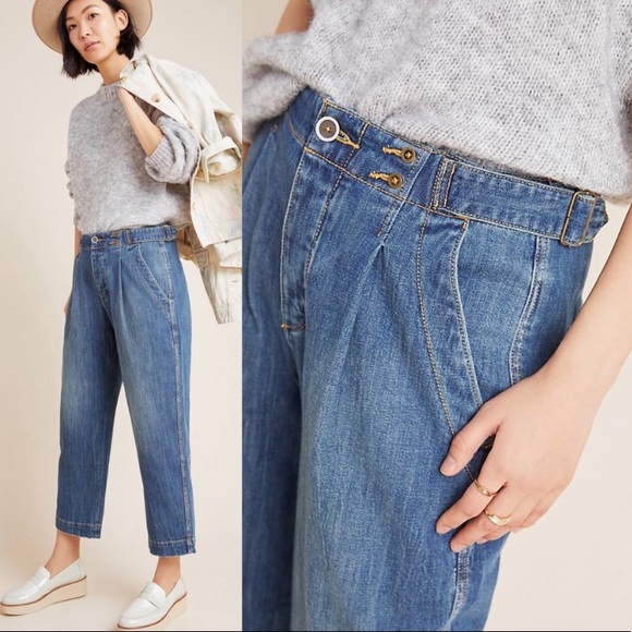 Anthropologie Pilcro Ultra High Rise Relaxed Jeans - Picture 2 of 11